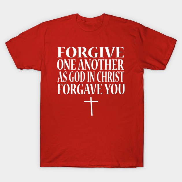 Forgiveness T-Shirt by JevLavigne